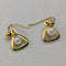 British Vintage Jewelry K9 Gold & Pearl Earrings